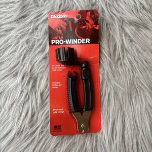 D'Addario Planet Waves DP0002 Pro-Winder String-Winder and Cutter for Guitar